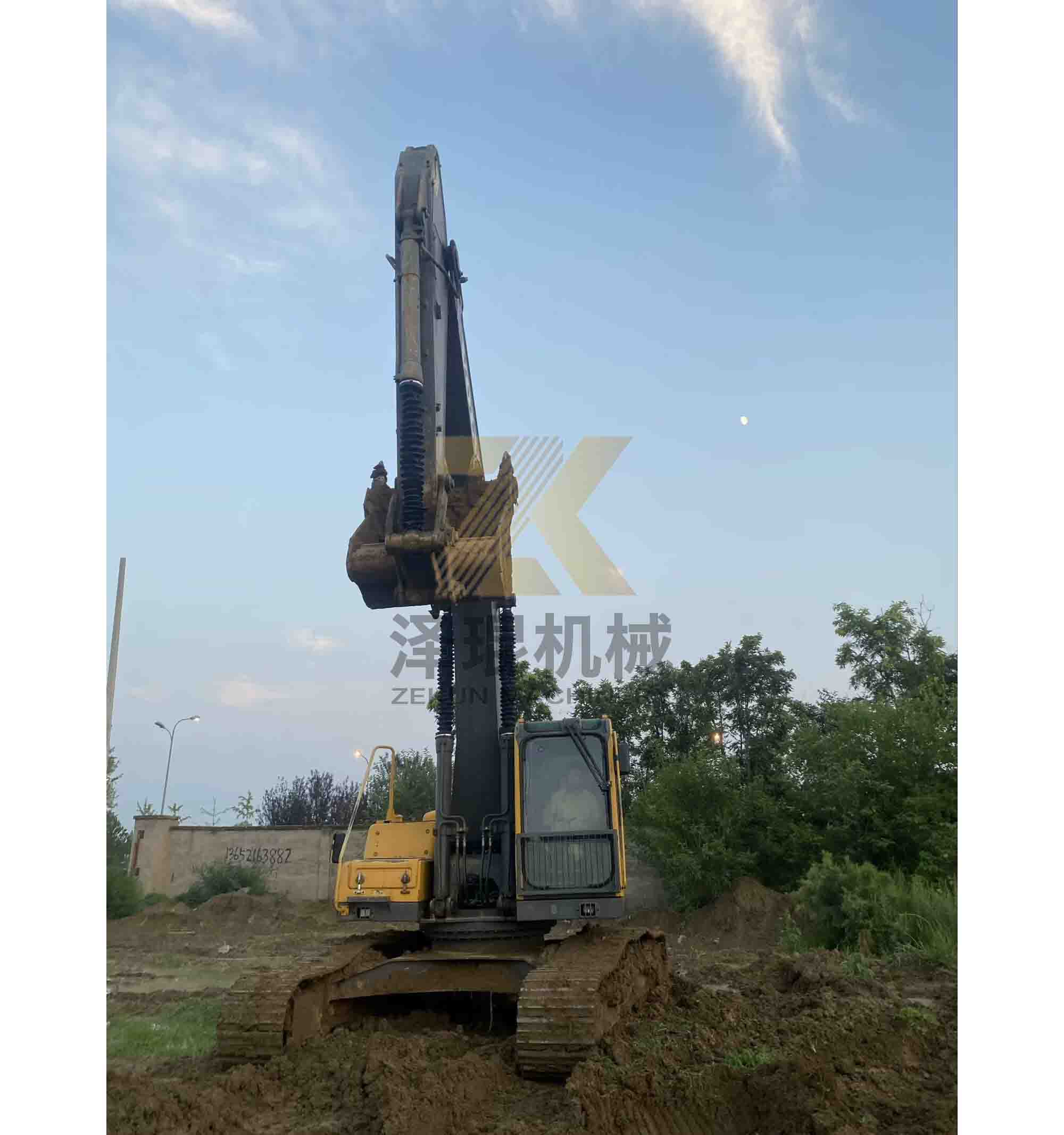 Low Hours Volvo EC240D Excavator 24900KG Weight 1.05-1.98m³ Bucket