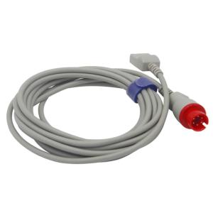 Round Compatible Mindray Transducer Cable 6 Pin To Merit Adapter