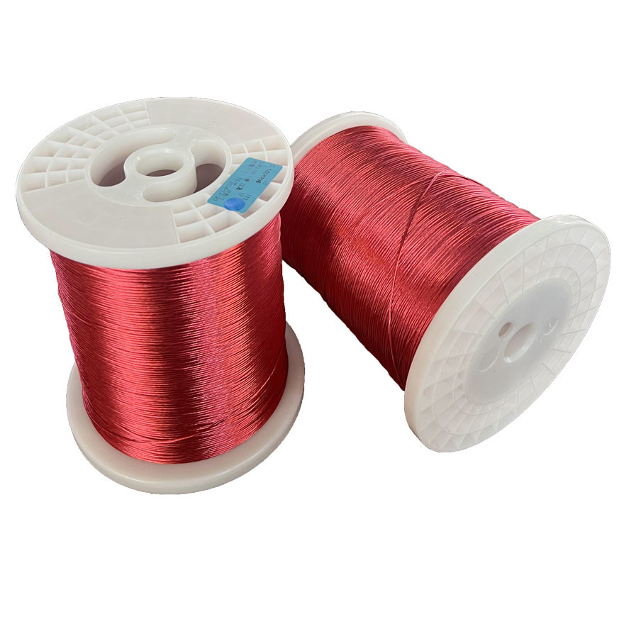 UEWF Class Two Enamelled Round Copper Wire with JIS Diameter AWG 46-14 for High Thermal Solderable High Applications