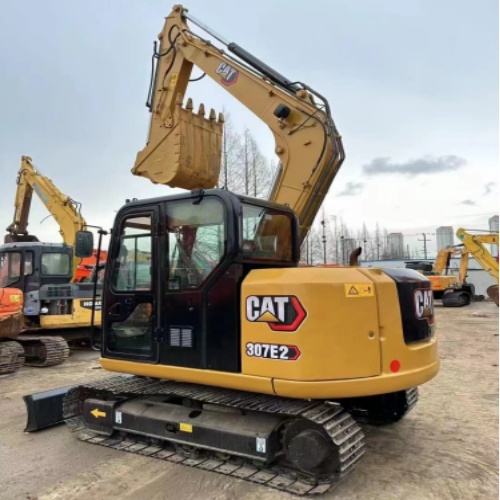Cart 307E2 Used Mini Diggers 7TON Crawler Mini Excavator CAT307e2 0-2000 Working Hours