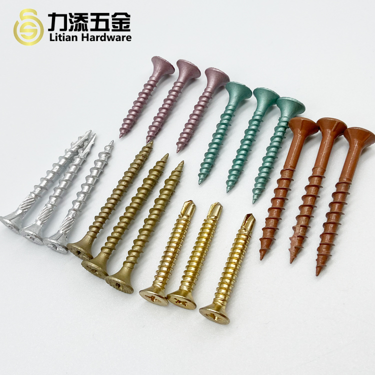 Phillips Flat Head Metal Screw Fasteners , API Self Drilling Drywall Screws