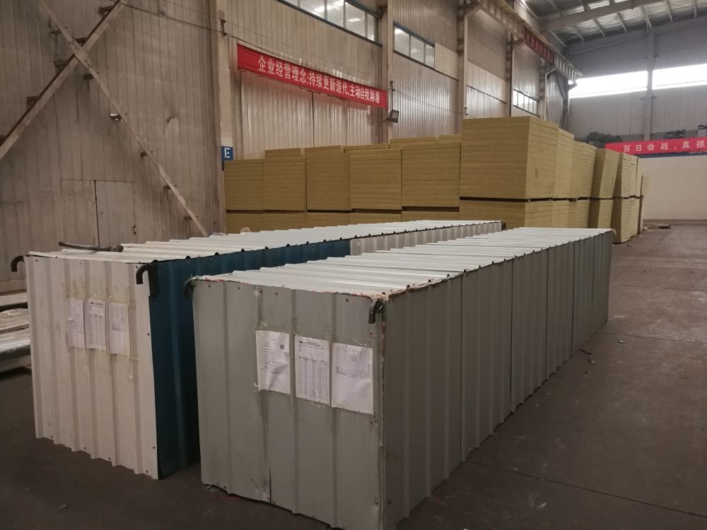 Steel Foam Glasswool Sandwich Panel Exterior Wall Roof 50mm-200mm RAL Color