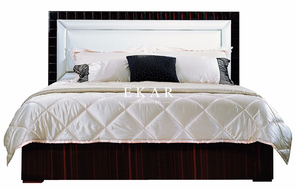 Teak wood craft bed furniture poster beds MKBN-KP2020M-903