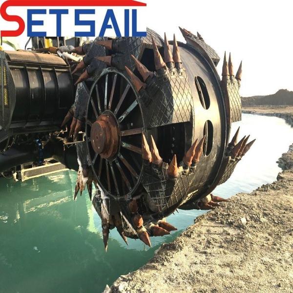 Design Wheel Bucekt Dredging Reservoir Dredger for Hard Mud 30-Day Return