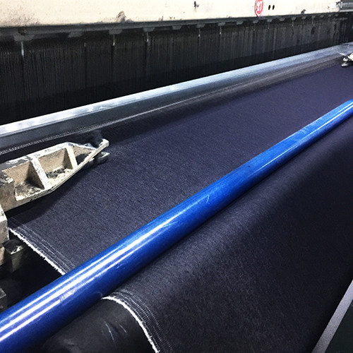 Mercerizing Knitted Denim Fabric 170cm 13 Oz