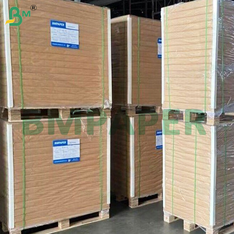 50gsm Brown Stripped Kraft Paper Rolls for Packaging Flowers
