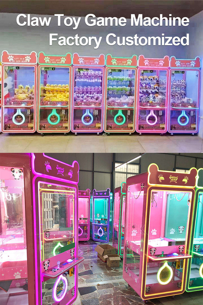 Cute Bears Coin Operated Vending Machine For Gift Shop Game Center