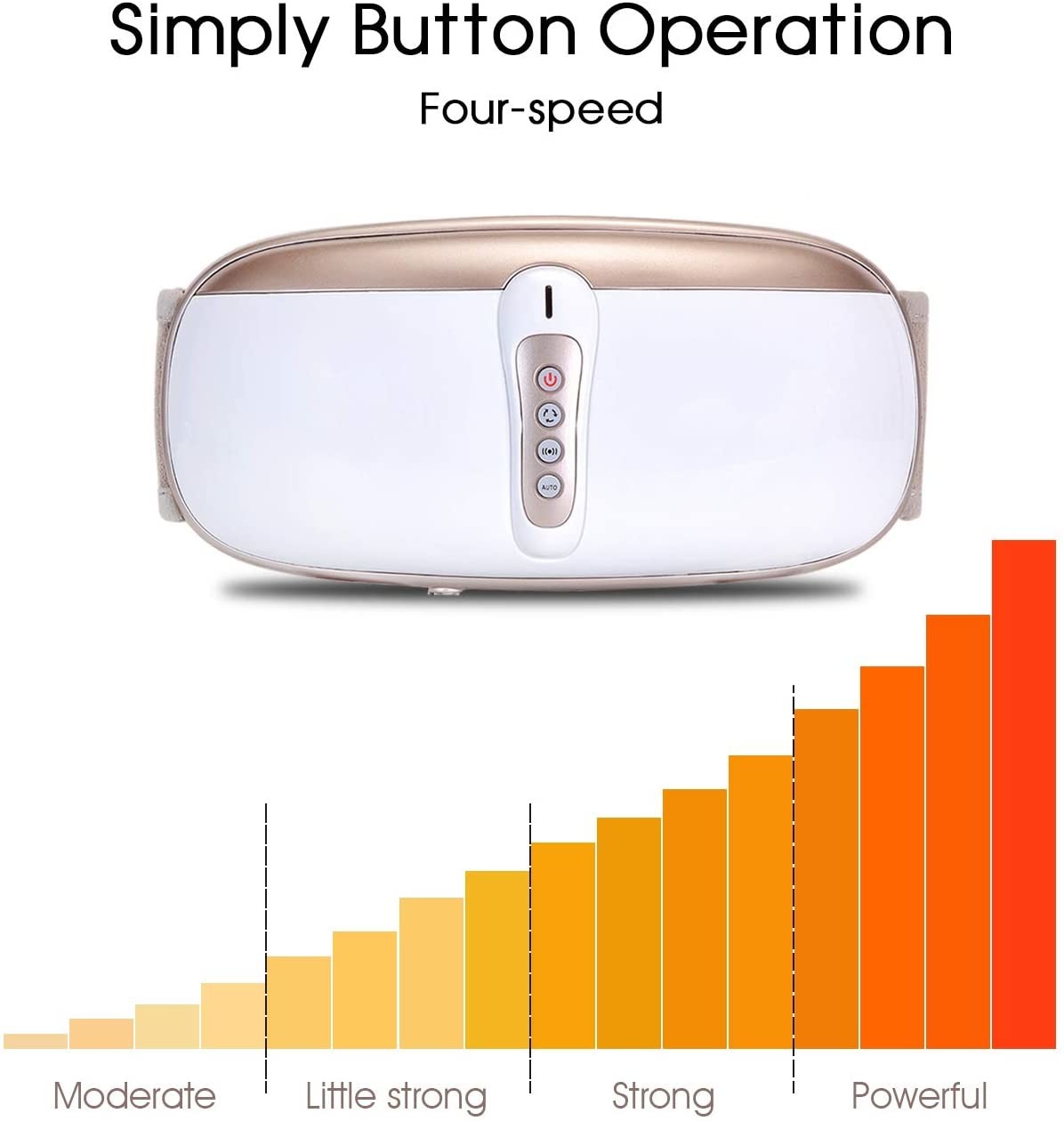 Rechargeable Belly Slimming Belt Weight Lose Waist Slimming 6000rpm/Min