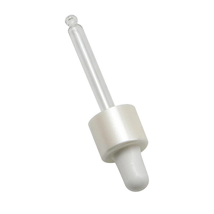 Metal Aluminum Cap Essential Oil Bottle 24mm Glass Dropper