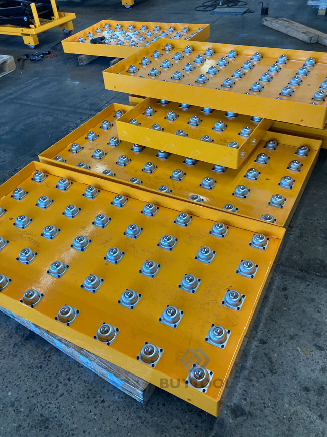Portable Mobile Hydraulic Scissor Lifting Platform With Skirt Protection 1020x610mm