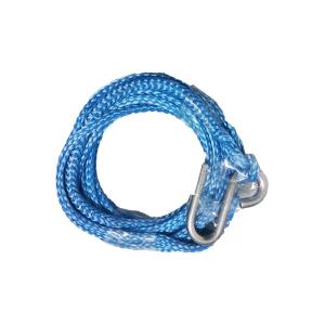 China 5mm x 6m trailer winch rope blue color with S hook uhmwpe fiber rope on sale