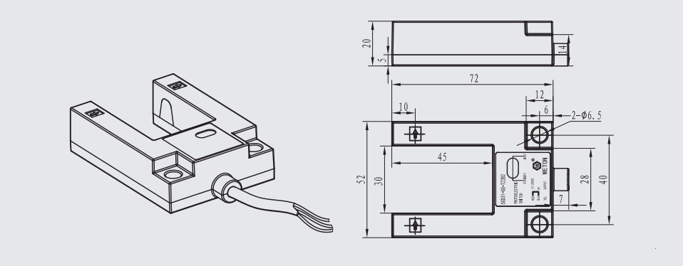 GYG ELEVATOR SENSOR WETON PHOTOELECTRIC SWITCH FOR ELEVATOR