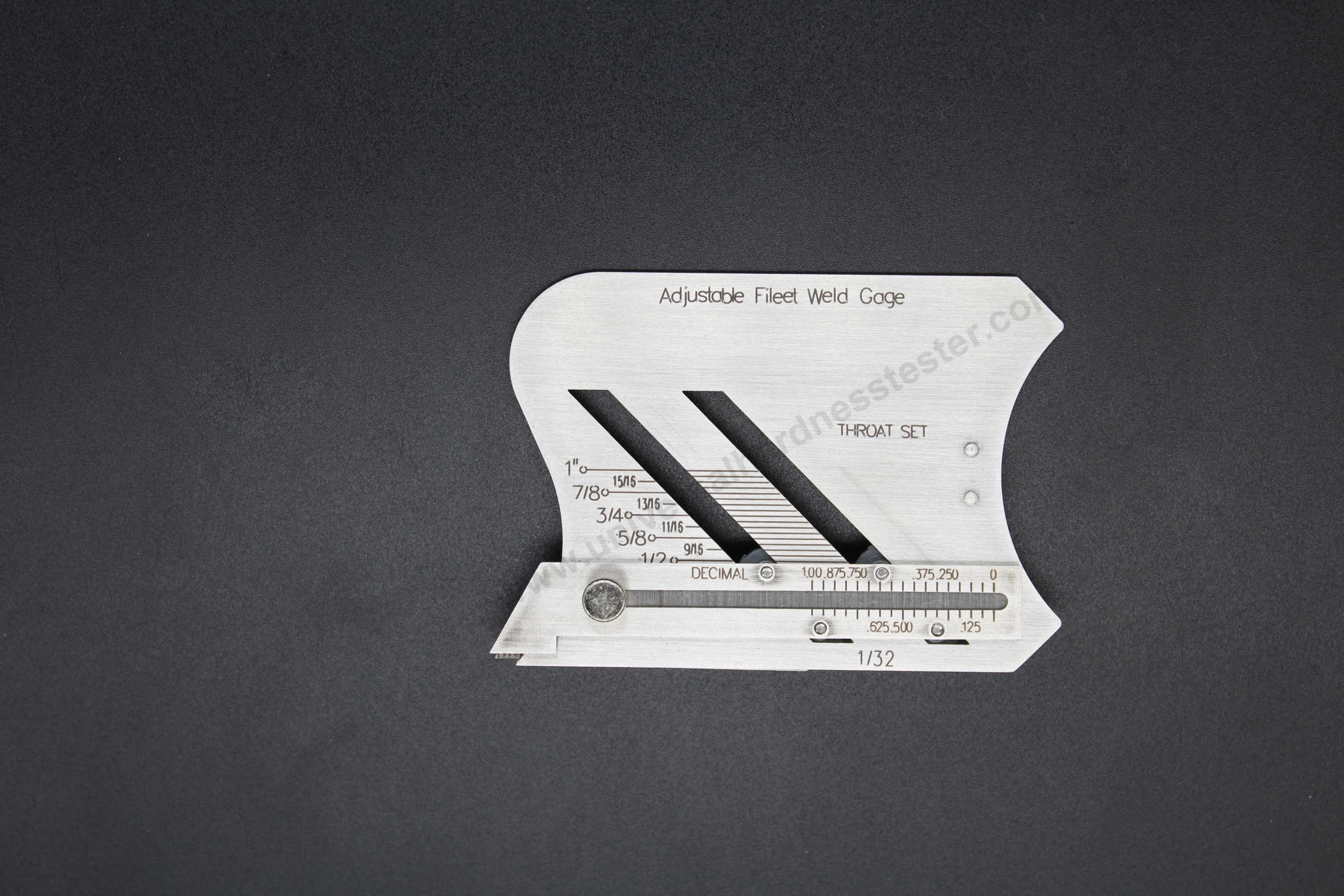 Unequal Leg Weld Measuring Gauges / Adjustable Fillet Weld Gauge