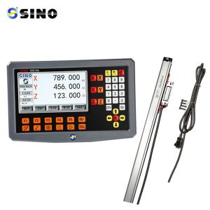  3-Axis DRO Digital Readout SINO SDS2-3VA DRO With A Linear Scale Encoder For Lathe Mill Machine Manufactures