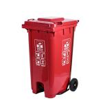 Outside 100l Garbage Bin HDPE Recycling Dustbin With Pedal