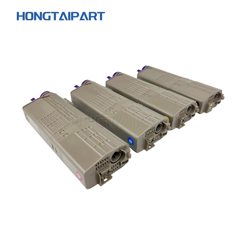 Printer Color Toner Cartridge 46490608 46490607 46490606 46490605 For OKI C542 C542dn C532 C532dn Toner Kit