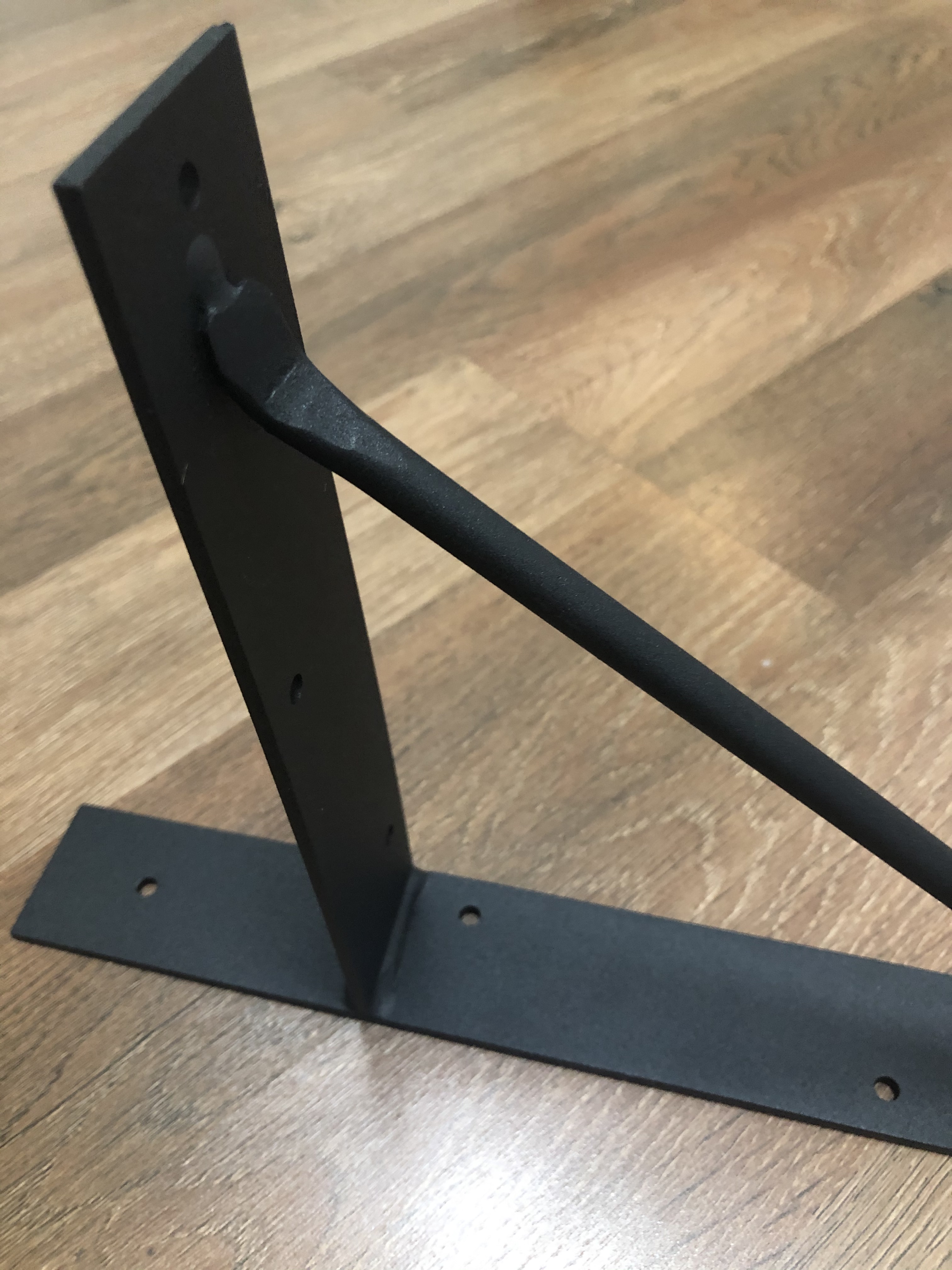 No-Sag EasyGate Bracket Kit Strong Corner Brace and Hinge for Iron Gate Customized
