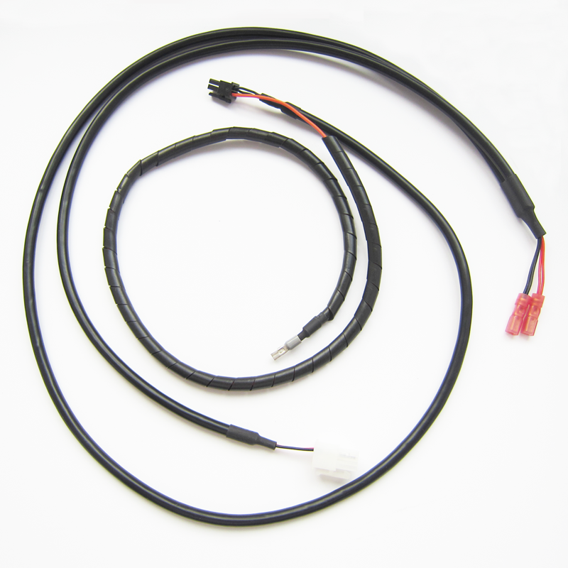 PVC Custom Motorcycle Wiring Harness Cable RoHS Tinned Copper