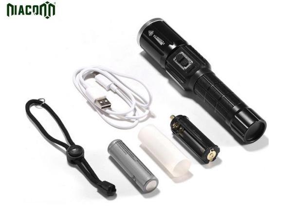 10W Tactical Led Flashlight , CREE Led Flashlight With 1000 Lumen High