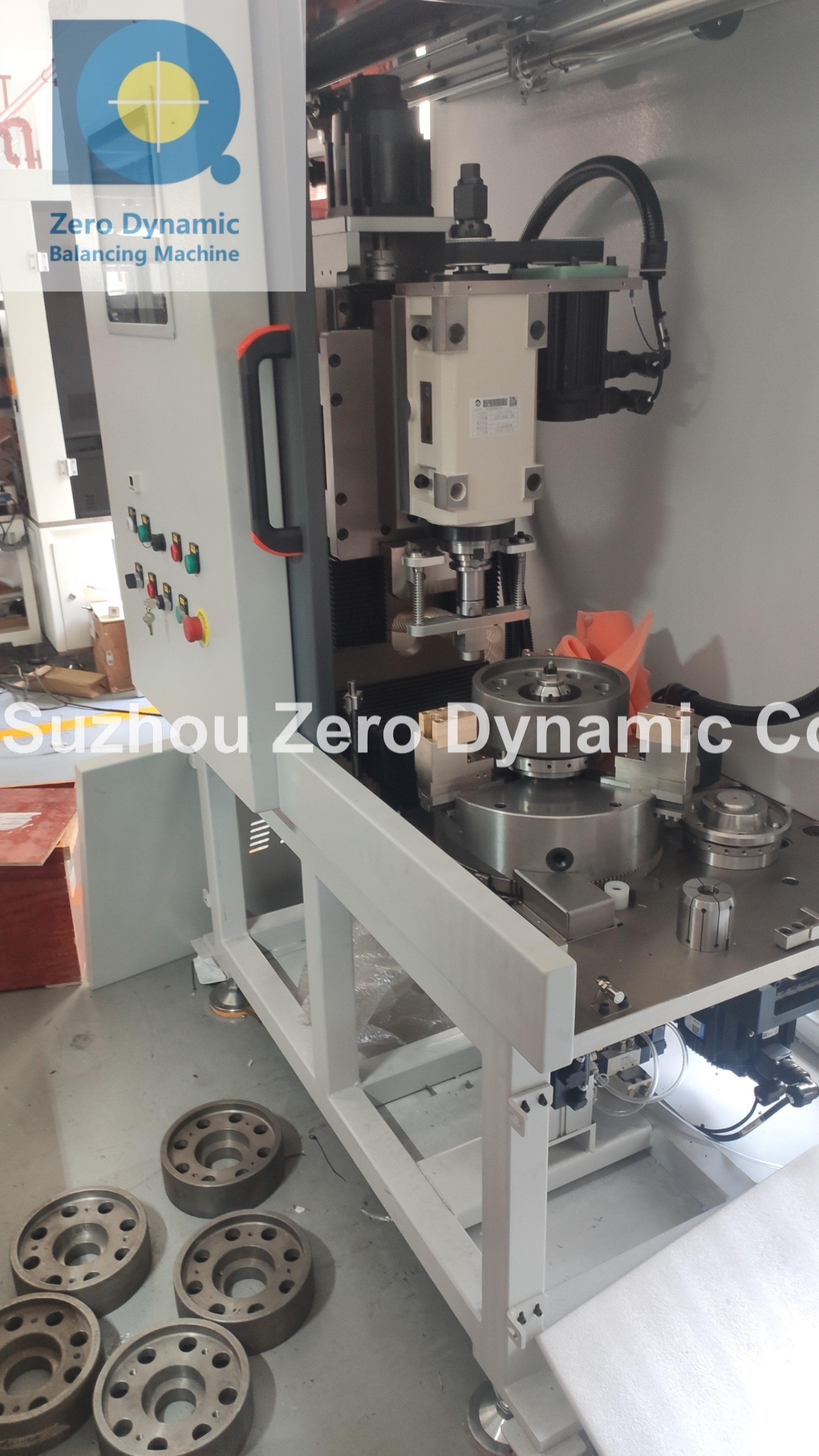 Pulley Wheel Automatic Balancing Machine, Clutch Plate Vertical Single Plane Balance Machine
