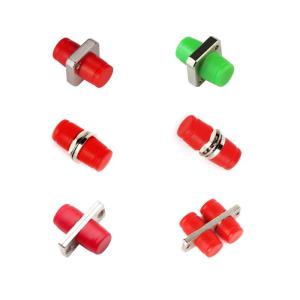  1 Port Square Rectangular big D small D simplex duplex APC UPC PC FC Adapter for FTTH FTTB FTTX Network Manufactures