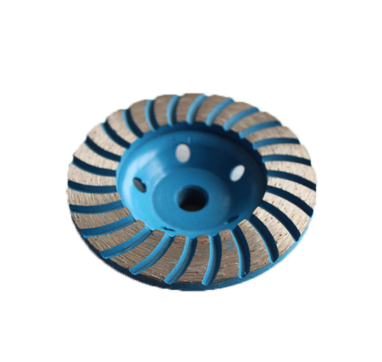 M14 Hole 5 Inch Concrete Segmented Diamond Grinding Cup No 36 Grit 13cm