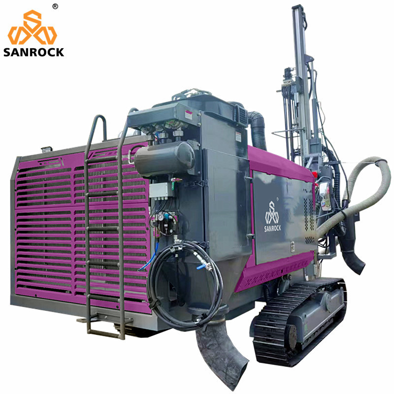 DTH Drilling Machine Mining Blast Hole Drilling Equipment Crawler Hydraulic Drilling Rig