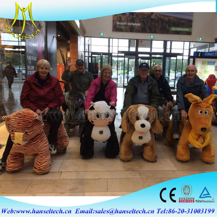 Hansel commercial animal ride and electric scooter city coco for sale