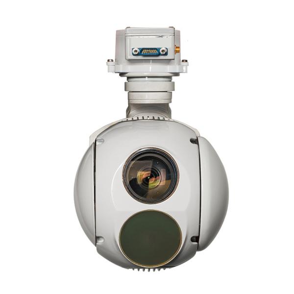 3KM Laser Ranging 640X512 Thermal Drone Pod 1KG Weight 0.4µM~0.9µM Working
