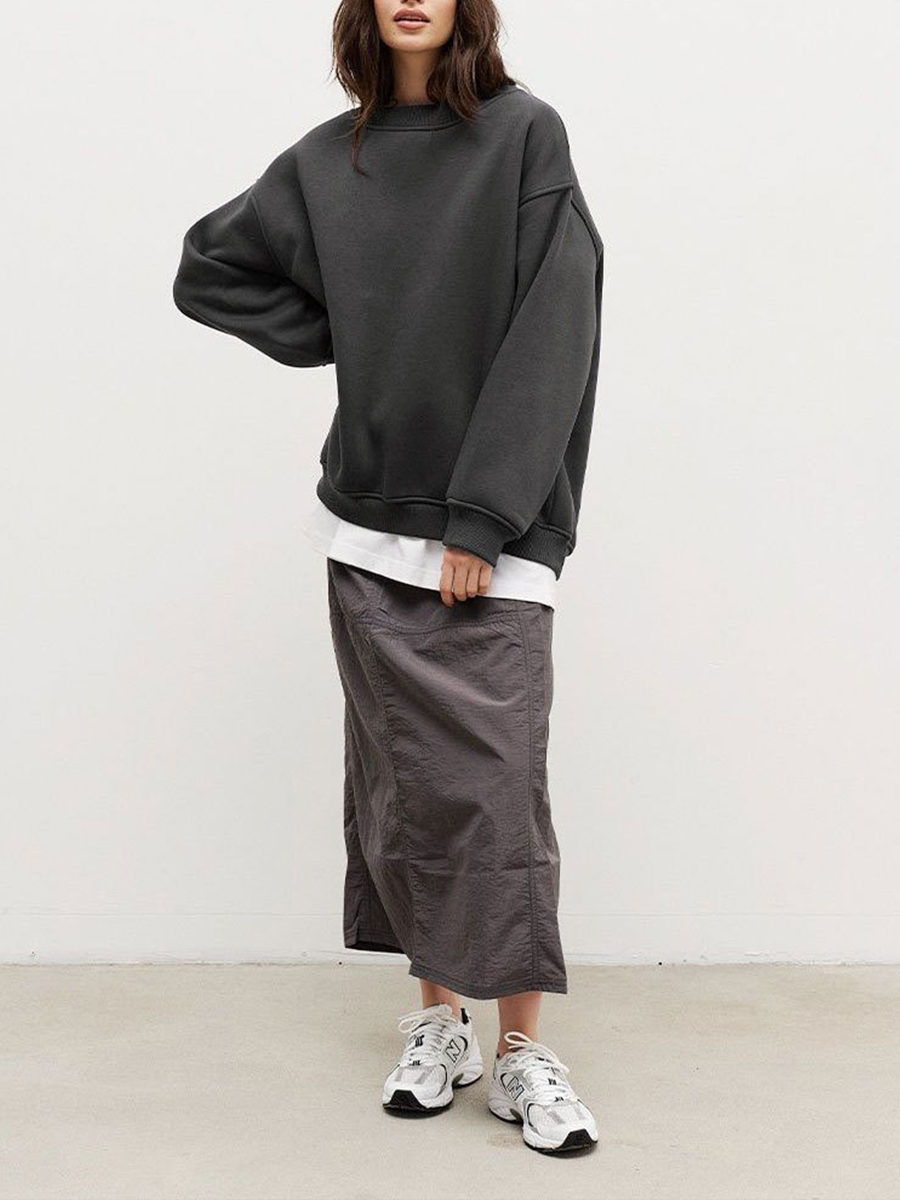 Plain Dyed 2023 Unisex Hoodie Autumn and Winter Fashion Trend Custom Printing Sport Wear Loose Fleece Women's Clothing Tracksuit