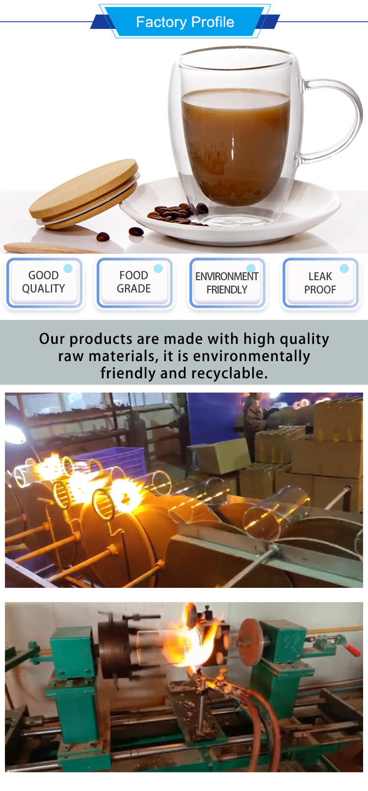 High Quality 80ml/150ml/250ml/350ml/450ml/600ml Espresso Latte Milk Tea Drinkware