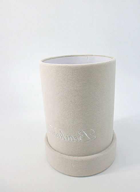 Rigid Boxes Luxury Velvet Square Round Flower Packaging Gift Boxes with Custom Logo