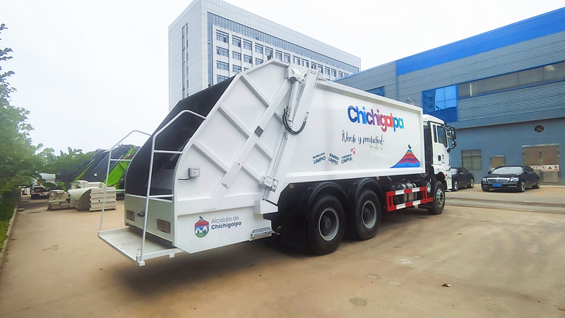 China Shacman 20cbm Compactor Garbage Truck Left And Right Hand Drive Euro 2