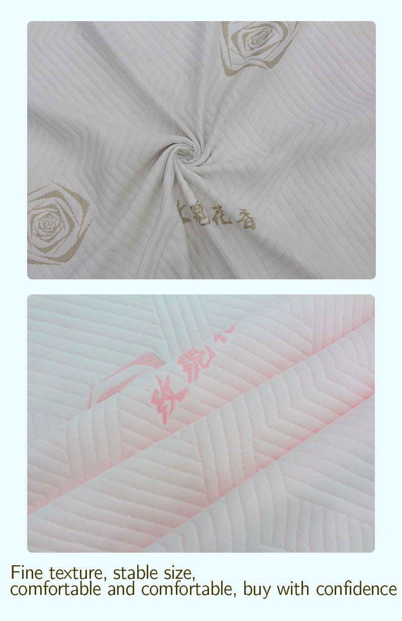 Factory direct sales of new polyester knitted jacquard mattress fabric wholesale