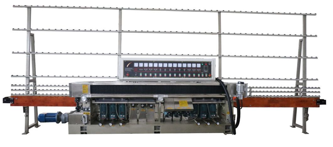 12 Motors Automatic Glass Edge Grinding and Polishing Processing Machine