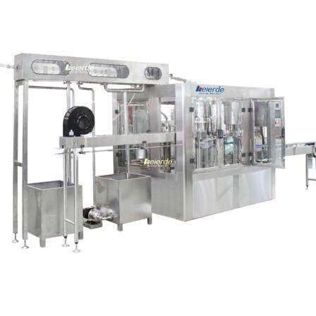 2000*1600*1800 Dimension Hot Filling and Capping Rotary Machine for Fruit Pulps