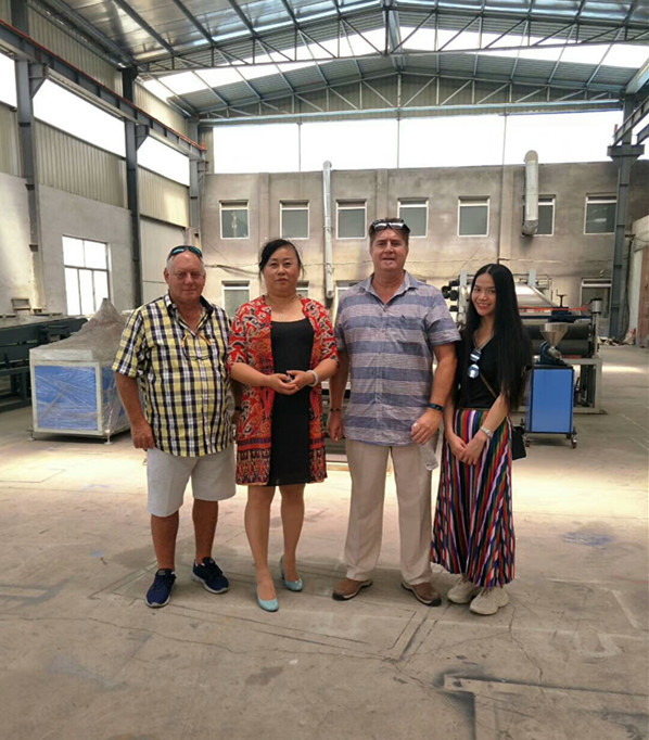 Automatic Plastic Pipe Extrusion Line Single Screw High Speed