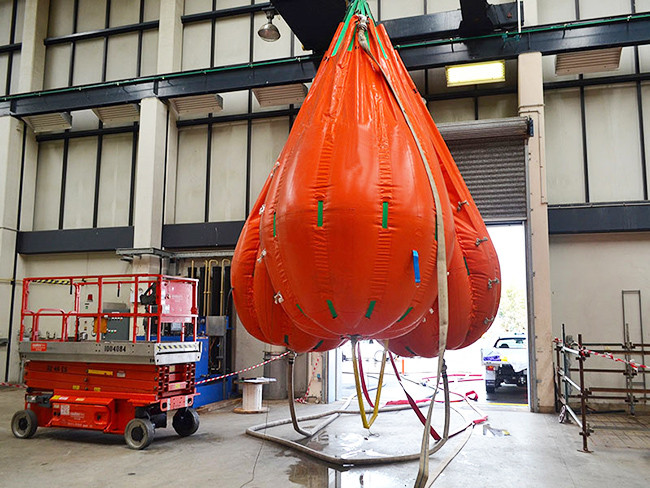 Ocean Hydrostatic Load Testing Water Bags For Weight Testing