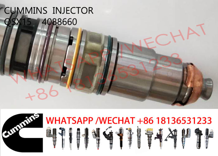 4088660 Common Rail QSK15 Diesel Engine Fuel Injector 4010346 4088662 4088660 4088665