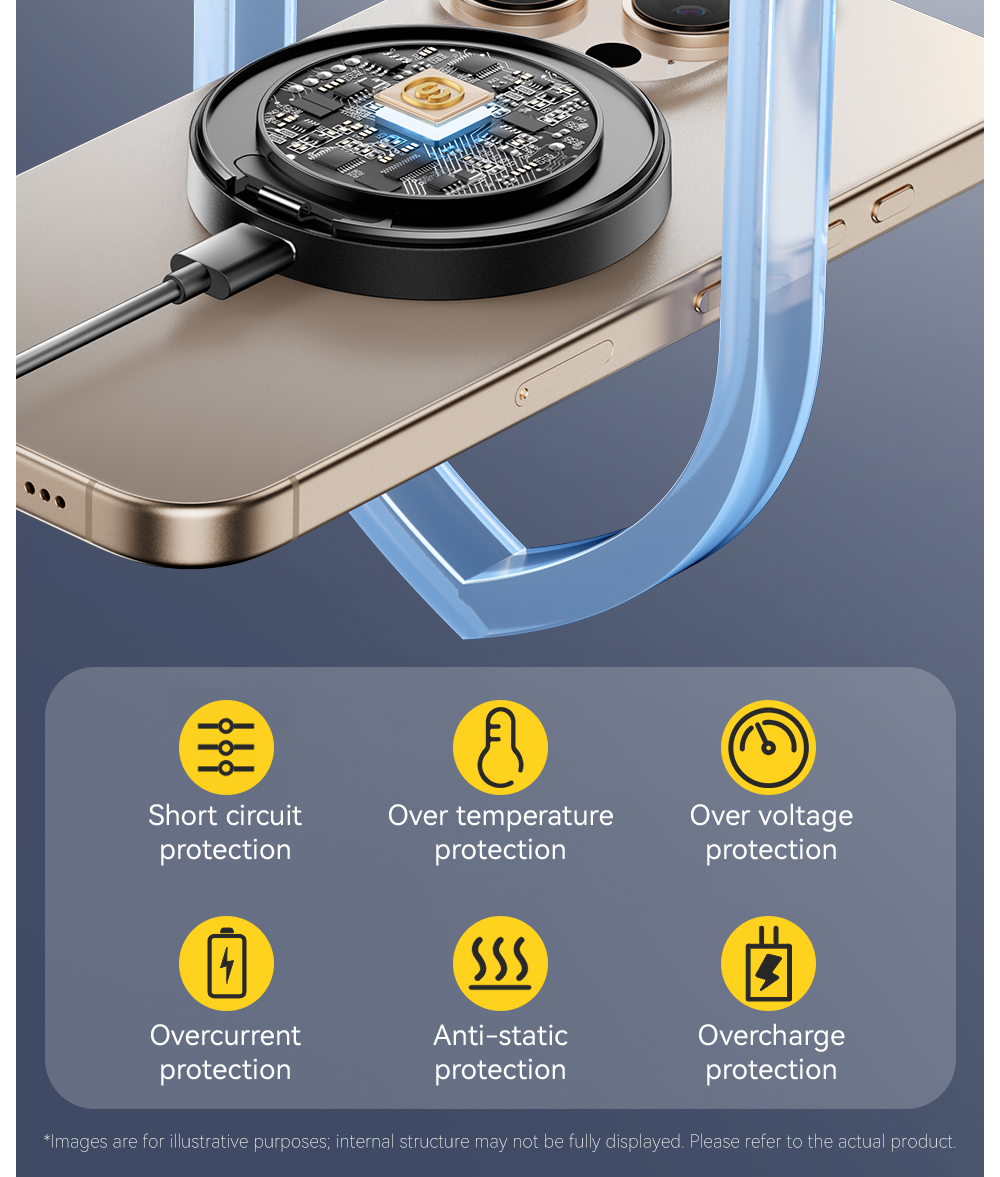 ESSAGER ES-WC18 15W Best Phone Stand Charging Fast Wireless Charger