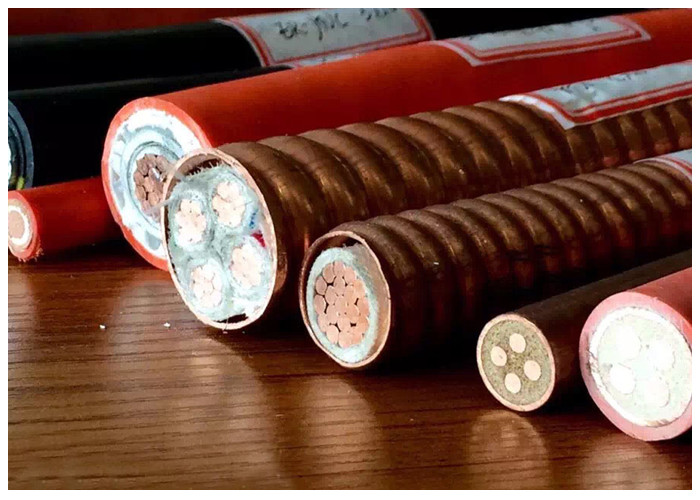Aluminum Sleeve Sheath 1x300Sqmm Lszh Fire Rated Power Cable For Construction