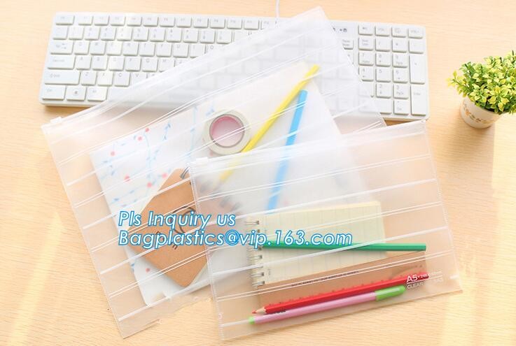 slider zipper pvc pouch clear vinyl pvc Zip lockkk bag, water proof cosmetic vinyl PVC/EVA slider zipper plastic bags