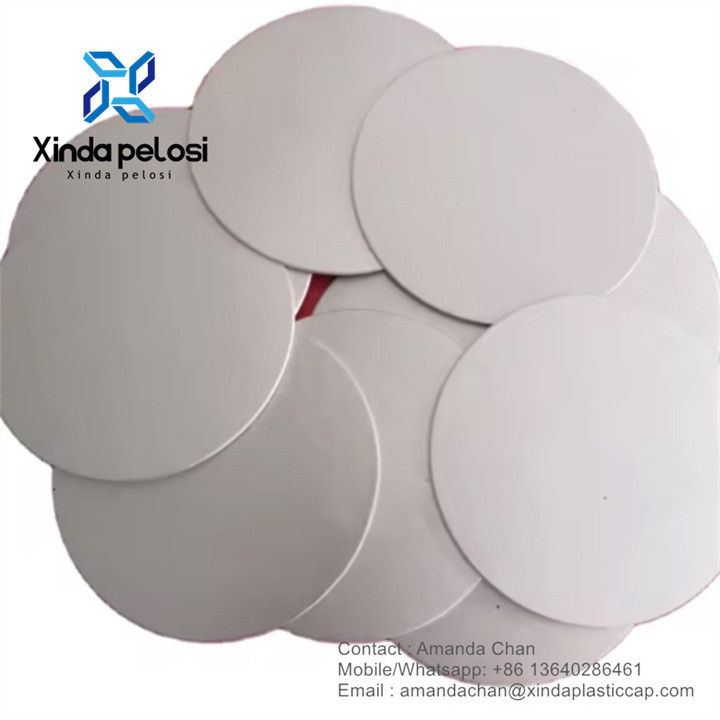 Pressure Sensitive Induction Cap Sealing Liner For Cosmetic Bottle Plastic Jars
