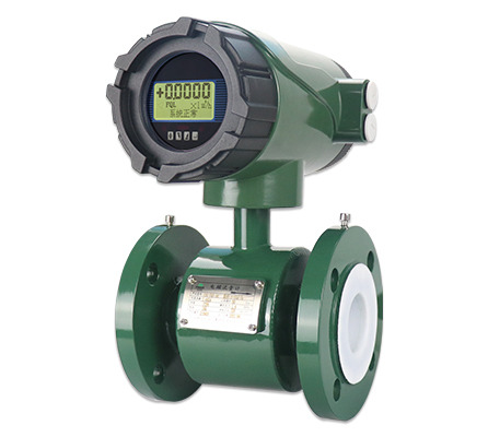 Battery Operated Sewage Electromagnetic Flow Meter Plug-In Pipeline Flow Meter
