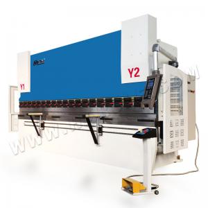 WE67K 125T/4000 Sheet Metal Steel hydraulic press brake machine with CNC system DA52S system