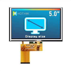 5 Inch Resistive Touchscreen TFT LCD With 800x480 Resolution