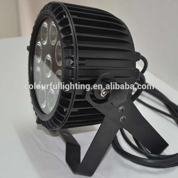 9X15W Silent IP65 RGBAW 5in1 Waterproof PAR LED Outdoor Flat PAR LED (4).JPG