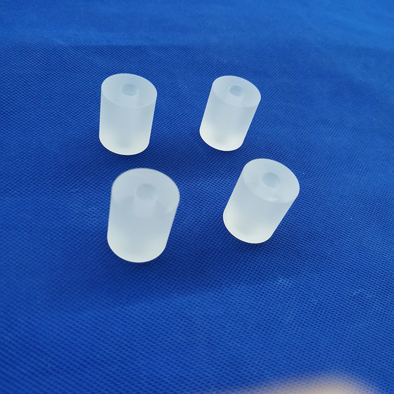 Laser Drilling Quartz Glass Rod 1100℃ For High Temperature Weights