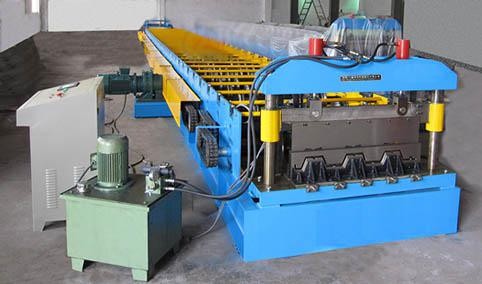 Galvanized Steel Roof Floor Deck Roll Forming Machine