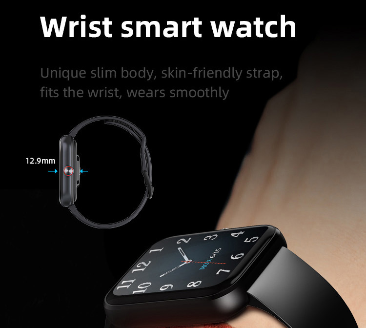 Multi-Sports Mode S09 Waterproof IP68 Smart Watch with Sleep Monitoring Function